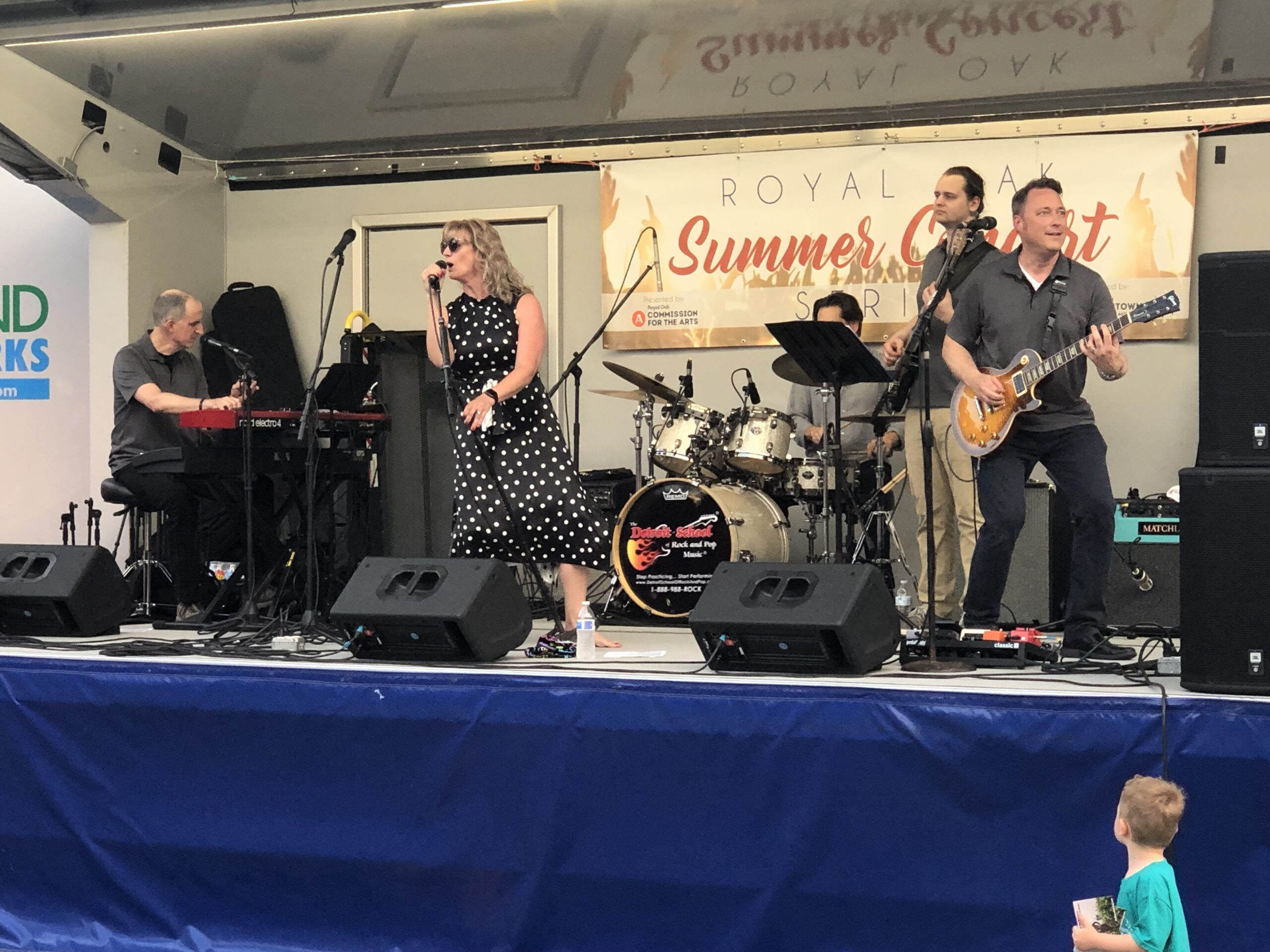 Melissa Behring and the Trustees Rock n Rides Royal Oak Festival Music Entertainment American Rock Soul